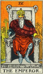 de keizer, tarotgedicht en tarotkaart